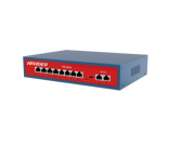 Hi-Q08A  SWITCHE WIT 8+2-PORT POE 10/100Mbps